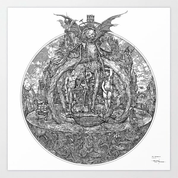 Image of GHOST PRO MEMORIA limited artprint