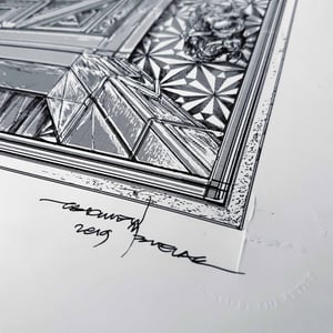 Image of GHOST WITCH IMAGE limited artprint