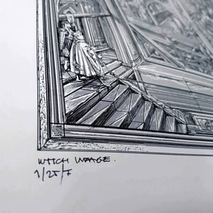 Image of GHOST WITCH IMAGE limited artprint