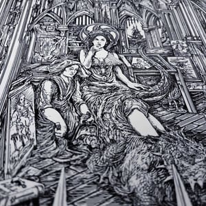 Image of GHOST WITCH IMAGE limited artprint