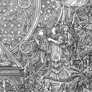 Image of GHOST LIFE ETERNAL limited artprint