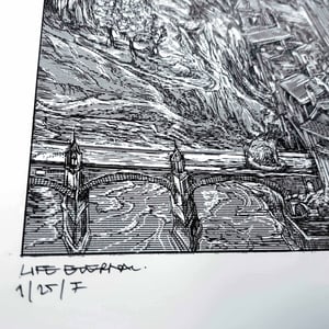 Image of GHOST LIFE ETERNAL limited artprint