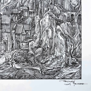 Image of GHOST LIFE ETERNAL limited artprint