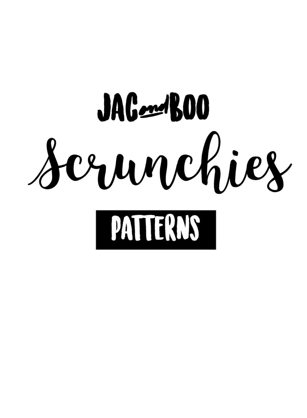 Image of Scrunchies - Patterned 