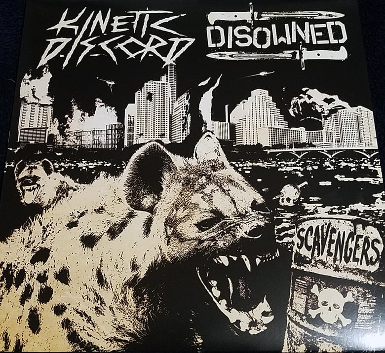 Image of KINETIC DISCORD/DISOWNED - Scavengers Split 12" EP