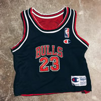 Image 1 of Original 90s Champion MJ Reversible Toddler Jersey.