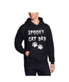 Spooky Cat Dad Unisex Pullover Hoodie (with cat ears)