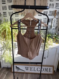 Image 1 of  Lace up corset