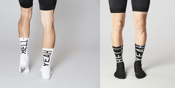 Image of FINGERSCROSSED HELL YEAH 2.0 Cycling Socks