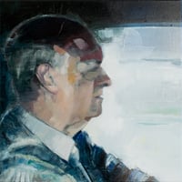 Image 1 of Painting / maleri / "The distance between us IV" / 50x50 cm