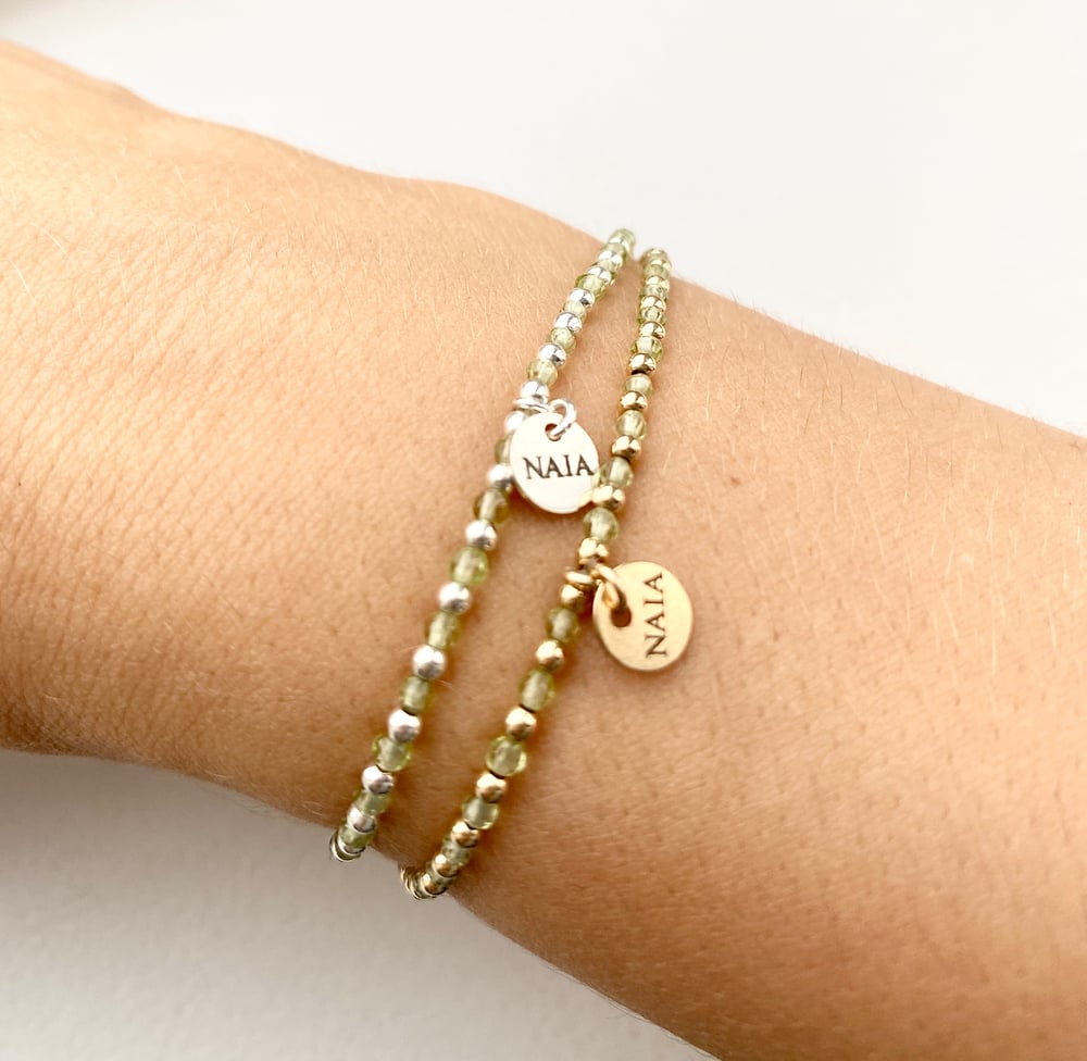 Image of Pick’n’mix bracelet Peridot G
