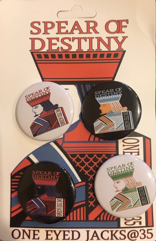 SPEAR OF DESTINY OEJ@35 Prince Pin Badge Set