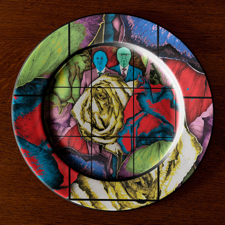 Image of ‘ROSY’: Gilbert + George plate
