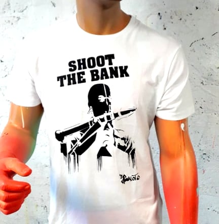 TEE SHIRTS SHOOT THE BANK 