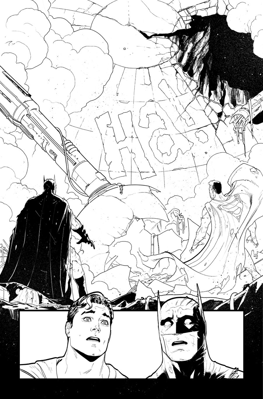 Image of BATMAN/SUPERMAN #5 p.20 ARTIST'S PROOF
