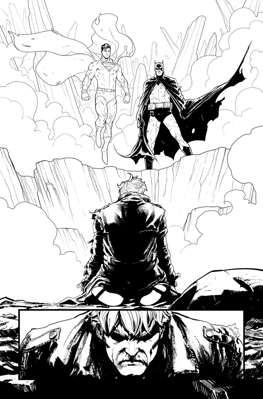 Image of BATMAN/SUPERMAN #5 p.18 ARTIST'S PROOF