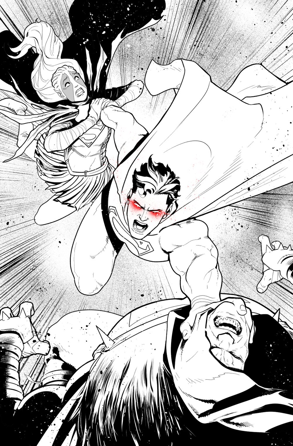 Image of BATMAN/SUPERMAN #5 p.10 ARTIST'S PROOF