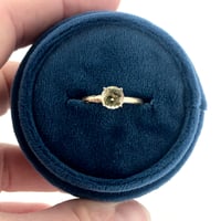 Image 3 of Yellow sapphire engagement ring . Size 5.25