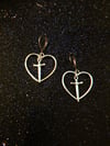 Heart & Dagger Earrings
