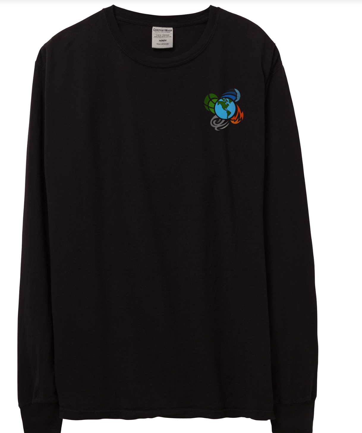Image of Black Component Long Sleeve