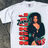 Image 1 of Original 1998 Janet Jackson Tee.