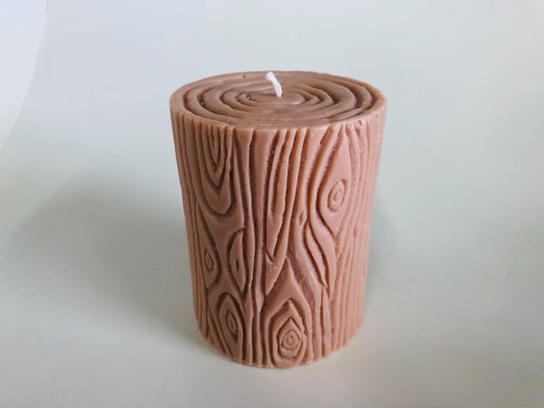 Image of Wood Block Candle
