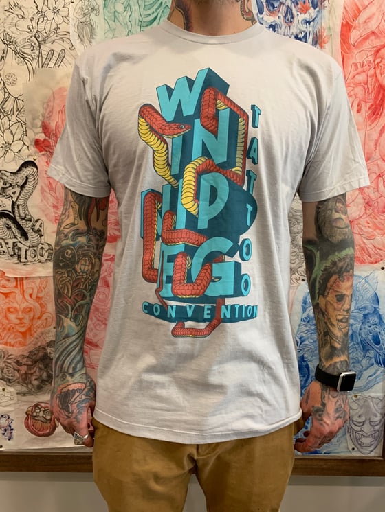 Image of Winnipeg Tattoo Convention Snake T-shirt