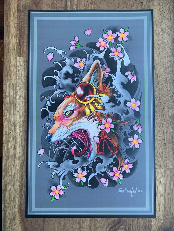 Image of Kitsune Print by Rich Handford