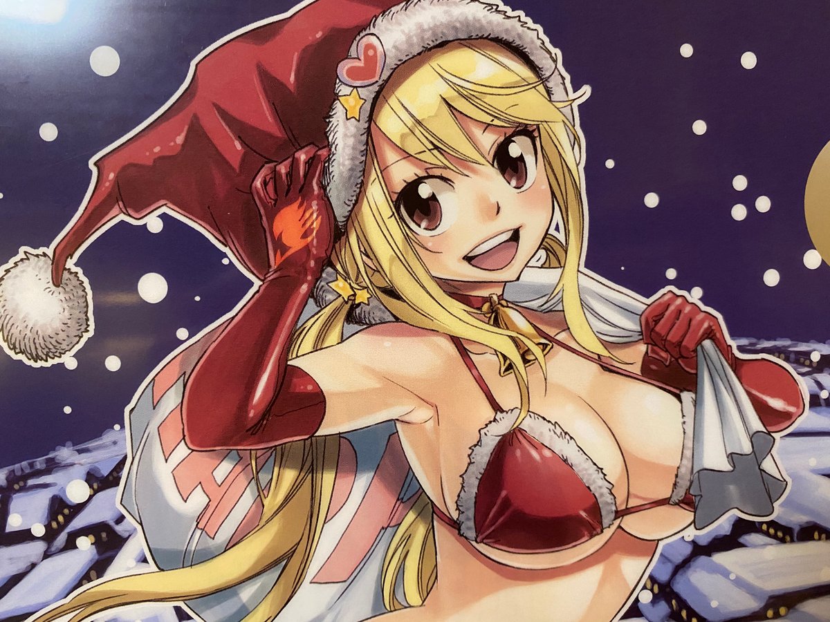 This Exclusive Art Folder from the 2015 Fairy Tail Christmas Special was on...