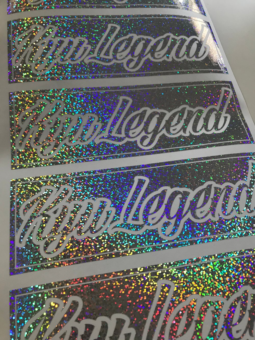 Kyu Legend box slap diecut decal