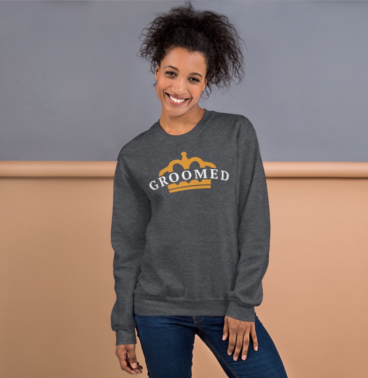 Image of GROOMED ROYALTY SWEATER ( BY MAYSA)