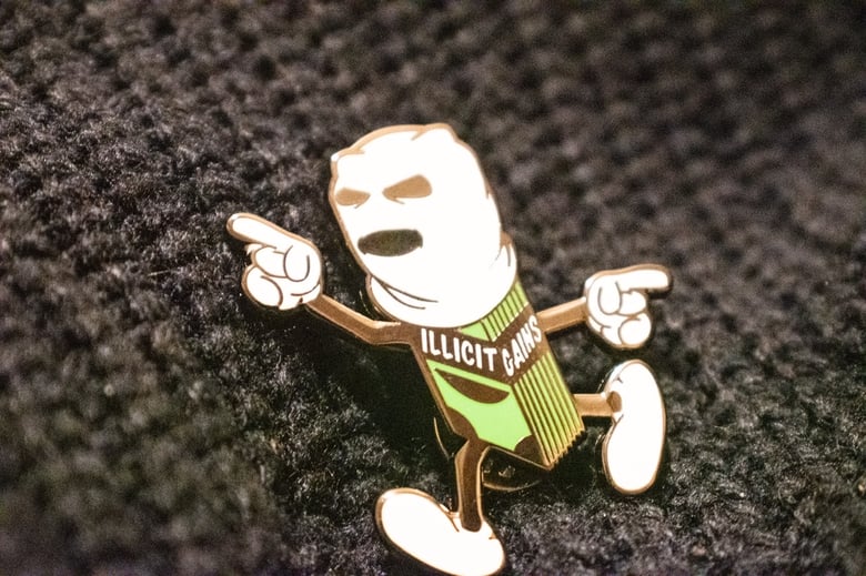 Image of IG money stack pin 