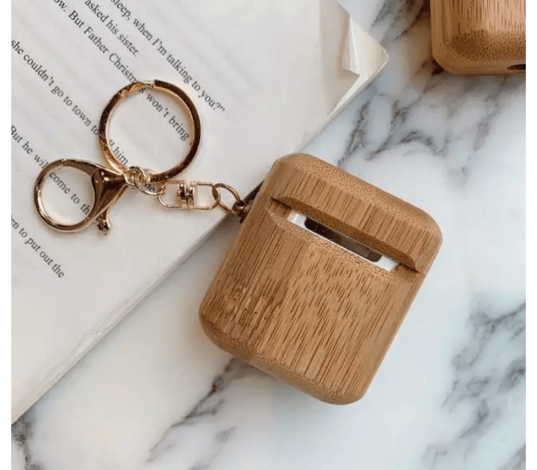 Image of Wooden airpod case