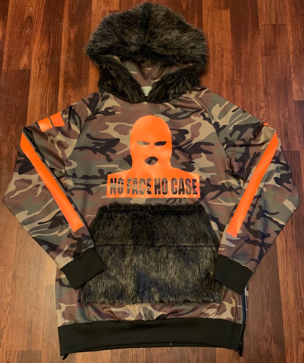 Image of OG Army Fur NoFaceNoCase Hoodie (2 Selections)