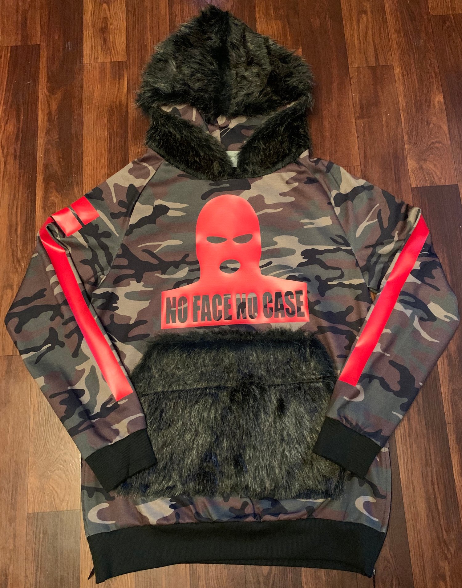 Image of OG Army Fur NoFaceNoCase Hoodie (2 Selections)
