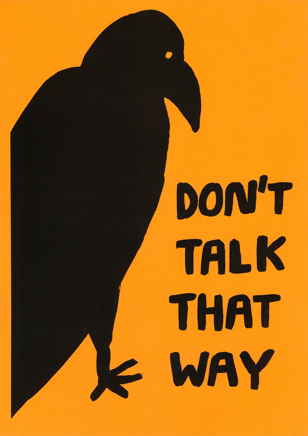 Image of Don't talk that way