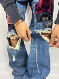 Image 3 of Number (N)ine SS03 Patchwork Denim