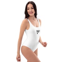 Image 3 of White One-Piece Swimsuit