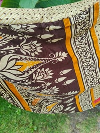 Image 10 of Bianca Frill maxi dress Red Brown