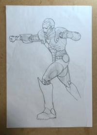 Image 1 of Iron Man Inevitable issue 4 cover roughs