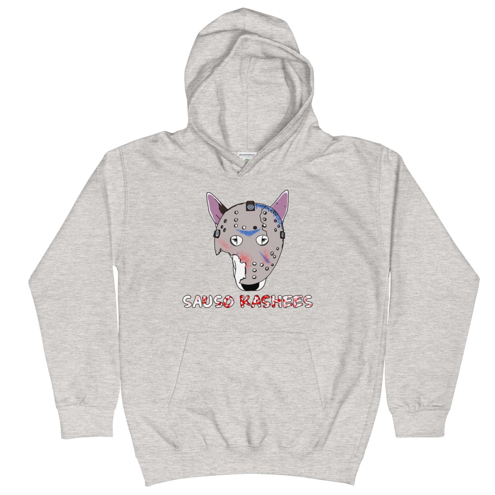 Image of SAUSO KASHEES KIDS HOODIE / BLUE