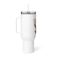 Image 4 of DIVINELY PROTECTED Travel mug with a handle
