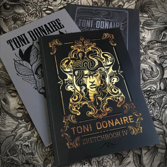 Image of TONI DONAIRE SKETCHBOOK COLLECTION
