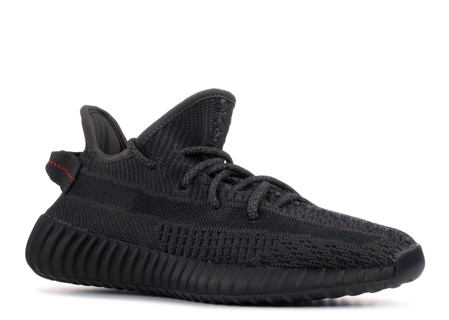 Image of Adidas Yeezy Boost 350 "Black (Non-Reflective) GS 