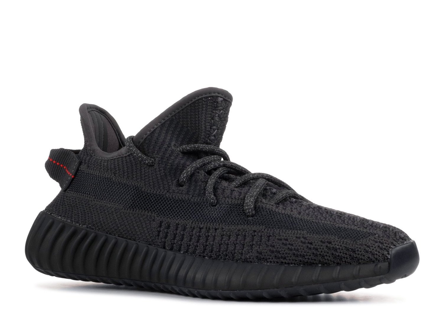 Image of Adidas Yeezy Boost 350 "Black (Non-Reflective) GS