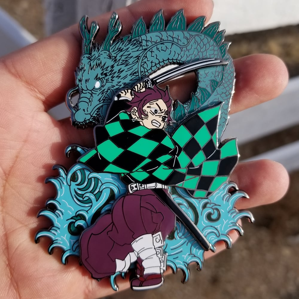tanjiro dragon funko