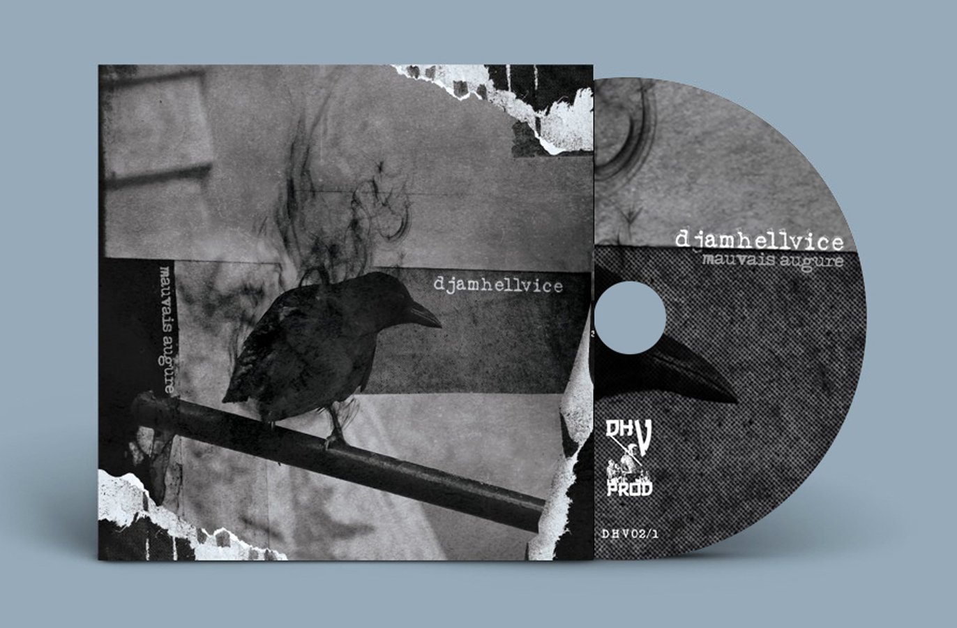 Image of Djamhellvice - Mauvais Augure -  CD