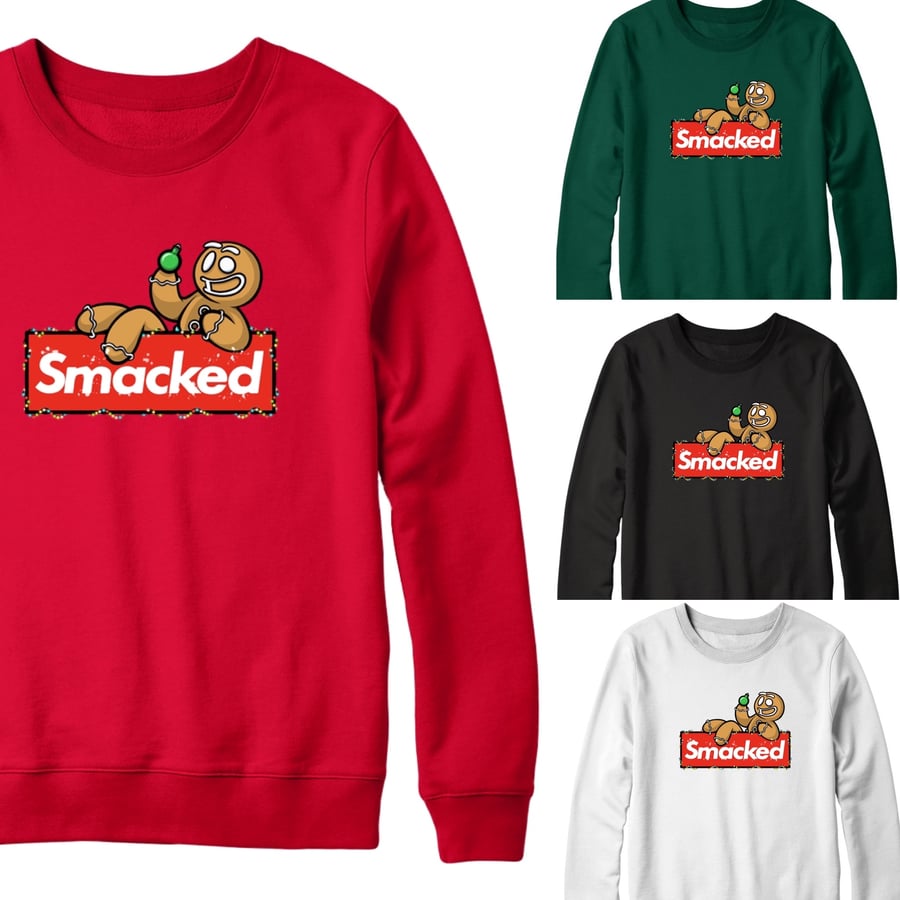Image of Smacked “Gingerbread” Crew Neck Sweater 