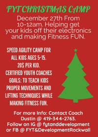 FYT Christmas Camp 