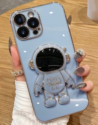 Image 3 of Phone case with astronaut design holder 